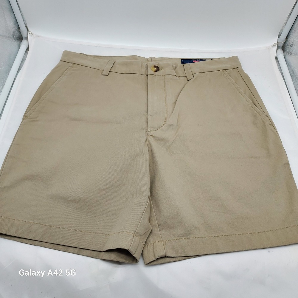 Vineyard Vines Men's Flat Front Shorts - Khaki